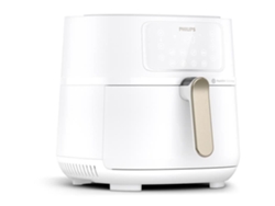 Philips Airfryer Serie 5000, control por aplicación, 1,4 kg, color blanco (hd9285/00)