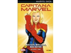 Libro Capitana Marvel más alto, más lejos, más rápido (Español)