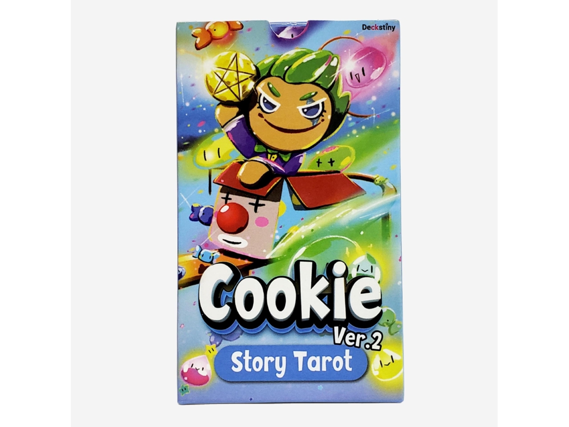 Juego De Cartas De Tarot Cookie Story 2 - 79 Cartas, 12x7 Cm, Papel, Tarot Español