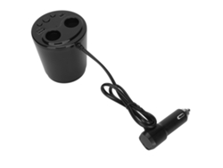 Carregador De Carro Dual Usb Adaptador Bluetooth Fm Transmissor Chamada Handsfree 12-24v Universal