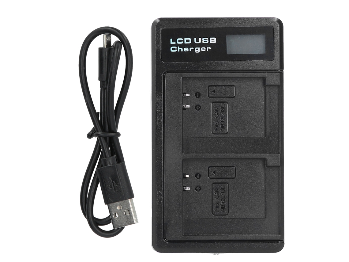 2026-cargador Dual Para Batería Nb‑13l, Cargador De Cámara Con Pantalla Lcd, Cargador Digital Para Cámara