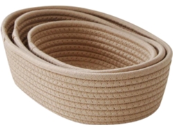 Cesta plegable para guardería, cesta plegable de algodón, cesta para juguetes, ideal para guardería, niños, niños y niñas Slowmoose