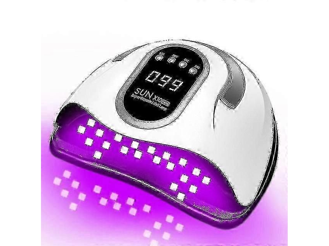 Lámpara de uñas LED UV 280w 2025, 57, 4 temporizadores, secador de uñas con función de memoria, detección de movimiento, extraíble para todos los salones de belleza GOKOCO