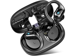 Auriculares inalámbricos Bluetooth 5.4 con cancelación de ruido, micrófono CVC8.0, estéreo, IP7, resistente al agua, tiempo de reproducción. Bestvite
