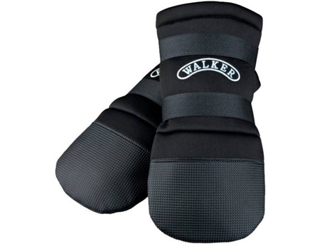 Botas para Perros TRIXIE Antideslizante (Negro - Goma - L - Porte Grande)