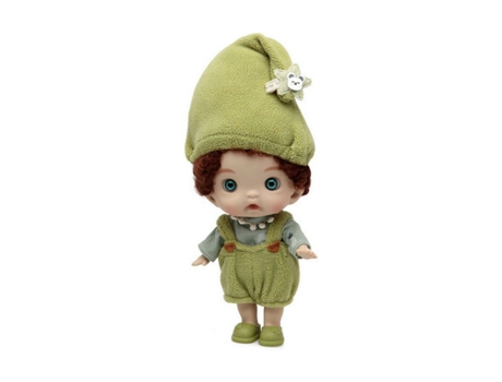 Muñeca BIGBUY KIDS Bebé Lynmon Baby Verde (Edad Mínima Recomendada: 3 años)