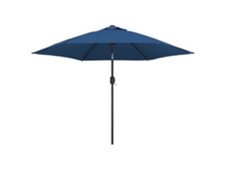 Sombrilla de exterior VIDAXL Azul (300 cm)
