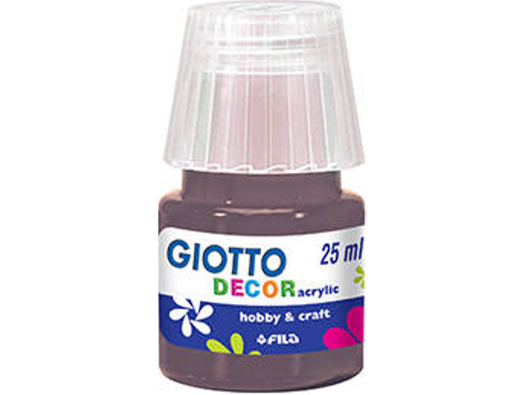 Pintura para Carteles Líquido GIOTTO Decor Acrílico Sepia (25ml)