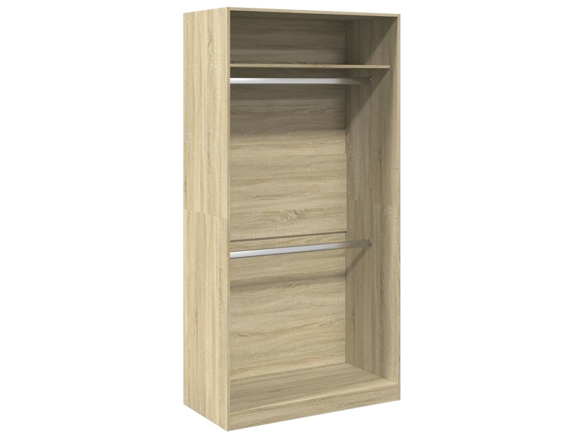Armario 100x50x200 cm Contrachapado de Roble Sonoma MAISON EXCLUSIVE