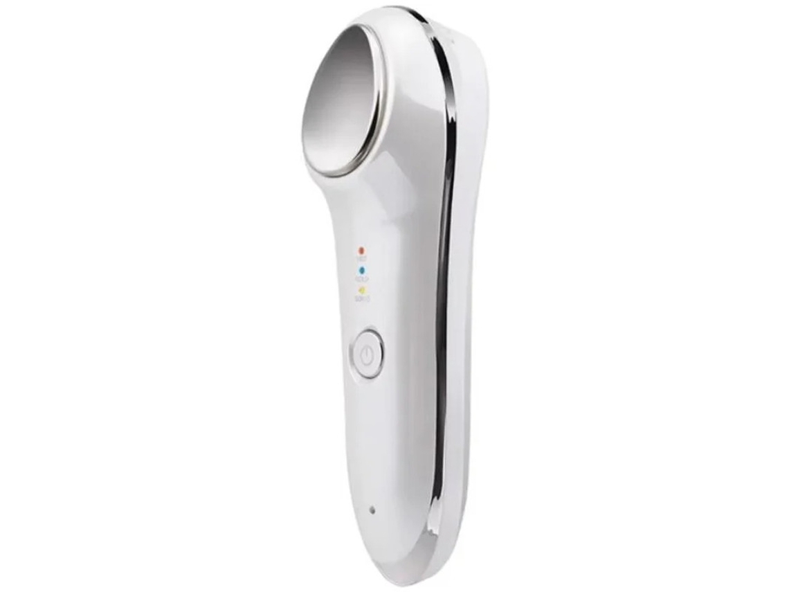 Masajeador facial frío y caliente Dispositivo vibratorio de mano que ilumina la piel para una piel más suave y firme Herramienta YIZHOOD