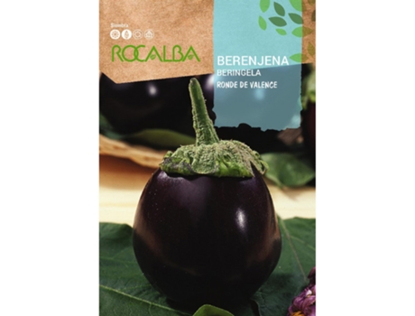 ROCALBA Semente de Berinjela Ronde de Valence 100G