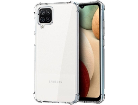 Funda para Samsung Galaxy A12 COOL AntiShock Transparente