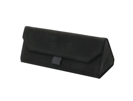 Estuche para gafas de felpa-negro