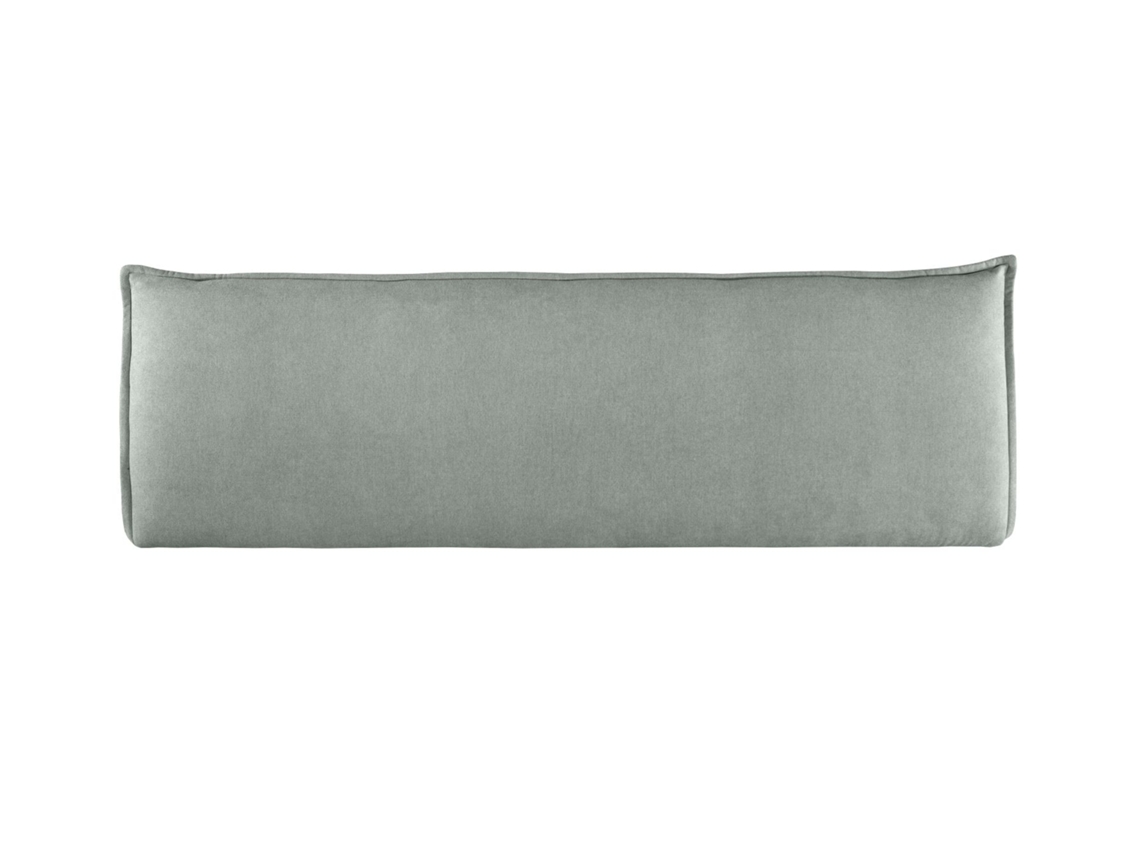 Cabecero Tapizado AGORA para Cama 140 Microfibra AquaClean Aguamarina ( 145 x 50 x 7 cm)