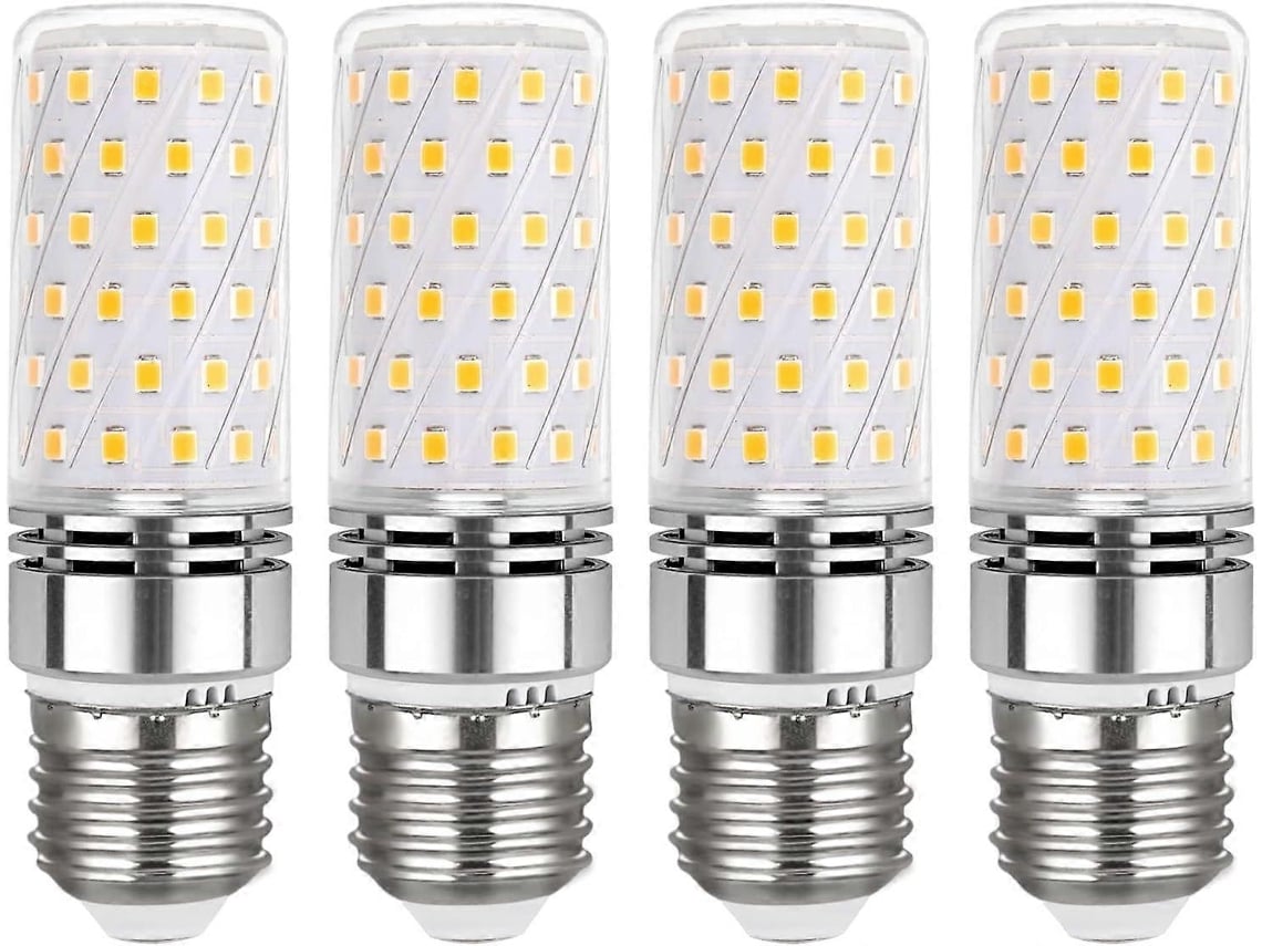 Rebe-bombilla Led E27 16w Blanco Frío 6000k, 1450lm, Equivalente 100w Halógeno, 360°, 230v, No Regulable, Pack De 4