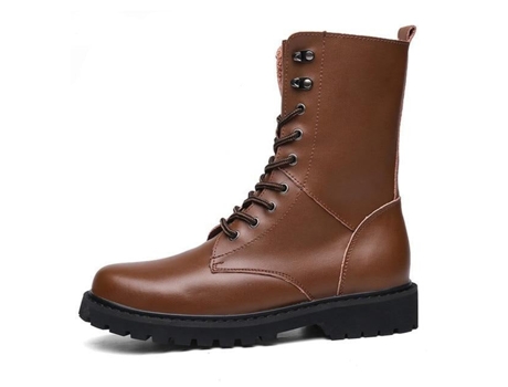 Botas de Moto SLOWMOOSE de gran tamaño hombres zapatos de invierno (Talla: 11)