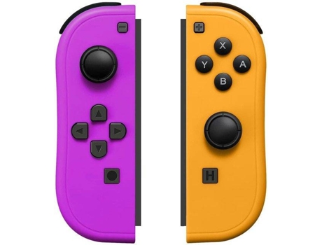 Mando Nintendo Switch Pro SLINK00417-3 Naranja y Morado (Inalámbrico)
