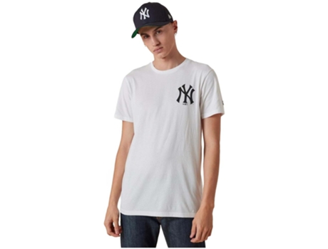 Camiseta de Hombre NEW ERA Corta Mlb Championship Blanco (S)