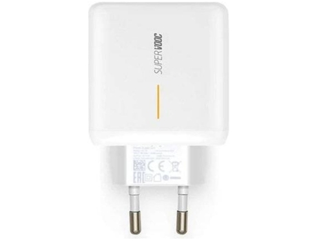Cargador Para Oppo A16K (65W - Usb-C - Blanco)