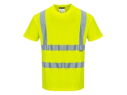 Camiseta de manga corta Portwest Cotton Comfort / Amarilla / M