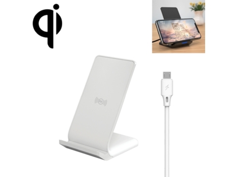 Cargador Wk Escritorio Inalámbrico Teléfono Alpaca Blanco
