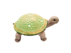 Figura Tortuga Verde de Resina 8X12X16cm Decoración Hogar Figuras Decorativas BY SIGRIS