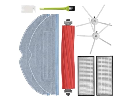 Para roborock s7 mop pano lavável filtro hepa escova lateral escova principal