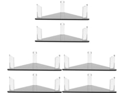 Juego De 3 Soportes Para Balones De Fútbol En Material