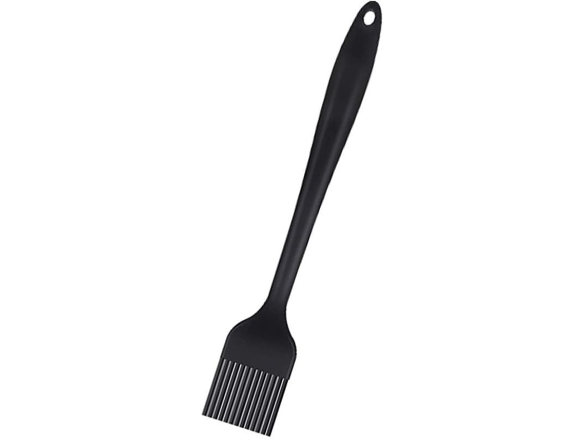 Cepillo De Cocina De Silicona - Resistente Al Calor, Flexible Y Duradero - Apto Para Lavavajillas (negro-l)
