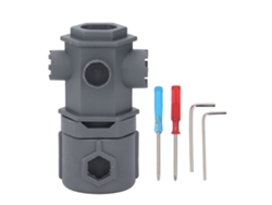 Llave de tubo multifuncional de nailon de alta resistencia para fregaderos y grifos de baño y cocina.