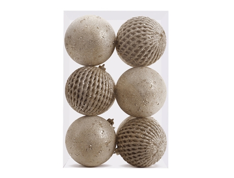 Adorno de Árbol de Navidad TUSERXLN Plástico Beige