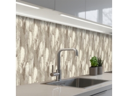 Salpicaderos De Cocina Serpiente - Textura - Arena 500x60 Cm