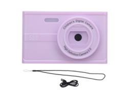 Cámara Digital 48mp 1080p Con Pantalla Tft 2.36 Pulgadas 8x Zoom Autofoco Lentes Duales Para Fotografía Y Grabación Morado