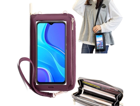 Carcasa Xiaomi Redmi 9 Touch Rojo Vino