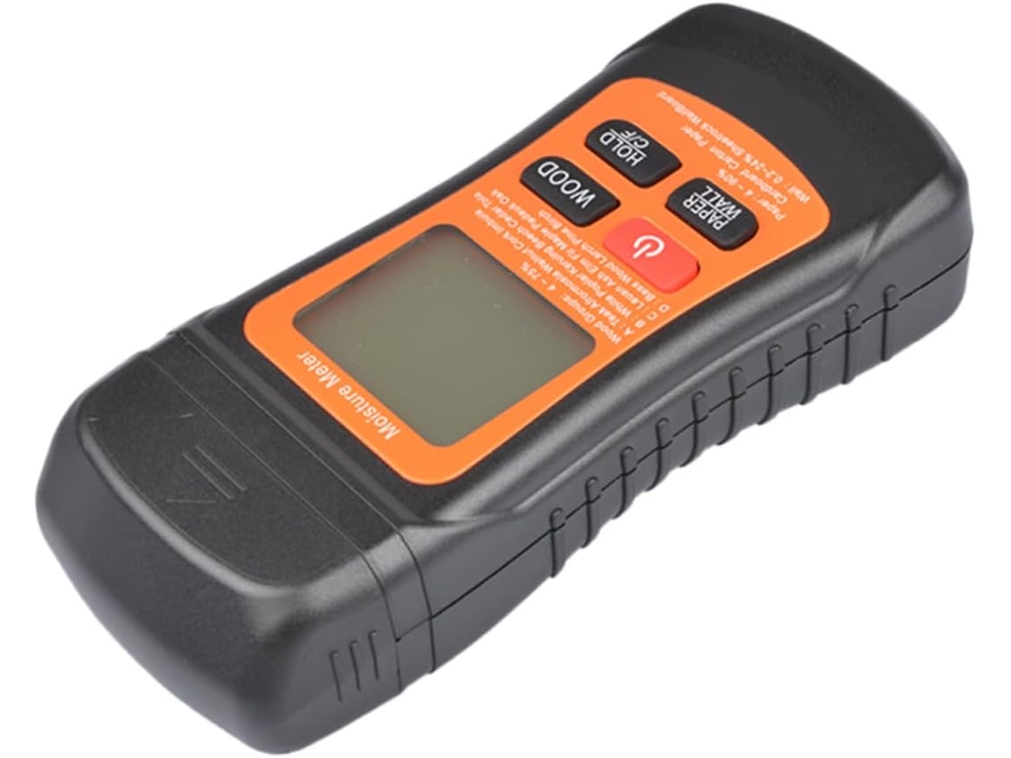 Medidor De Humedad Para Madera, Papel Y Paredes - Detector Lcd - Detector Portátil De Precisión