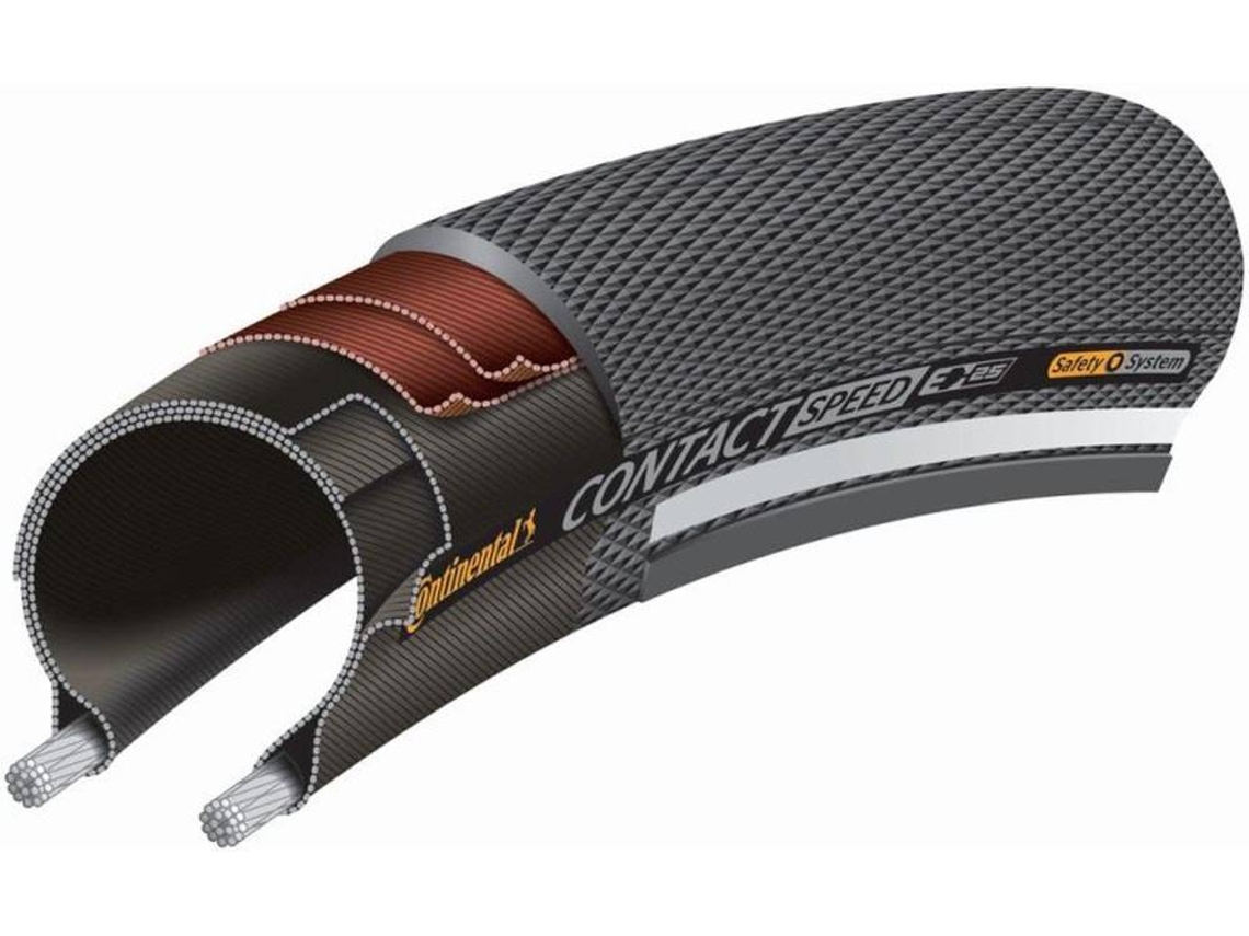 Neumático para Ciclismo urbano CONTINENTAL Contact Speed Reflective (26´´)