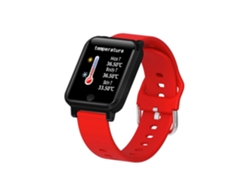 Pulseira Inteligente, Monitoramento De Frequência Cardíaca E Pressão Arterial (vermelho)