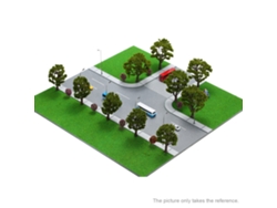 Modelo De Árbol De 4,7 Pulgadas Para Maquetas De Ferrocarril, Paisajes Y Dioramas A Escala 1:75.