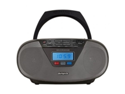 Radio CD AIWA BoomBox BBTU-400BK/ 6W/ Negro