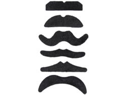 6 Unas Falsas Bigotes Autoadehesivos Divertidos Para Fiestas Y Disfraces