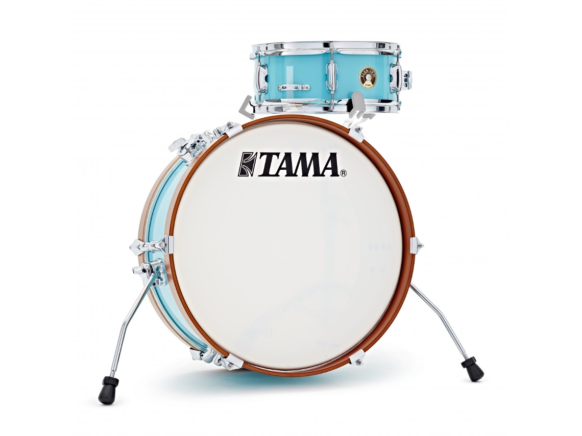 Tama bateria acustica 18 club jam mini kit aqua blue