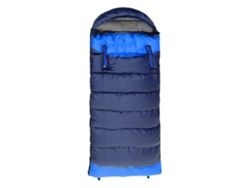 Saco De Dormir Portátil Con Cremallera, Cálido, Para Acampar Y Actividades Al Aire Libre, Azul, Para Adultos.