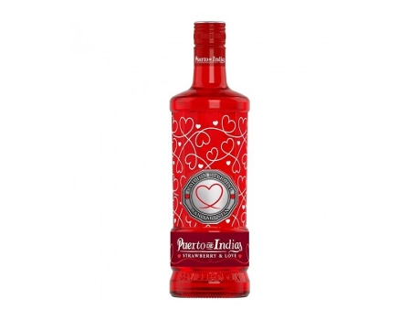 Gin Puerto de Indias Fresa Love Edition LOS ALCORES DE CARMONA
