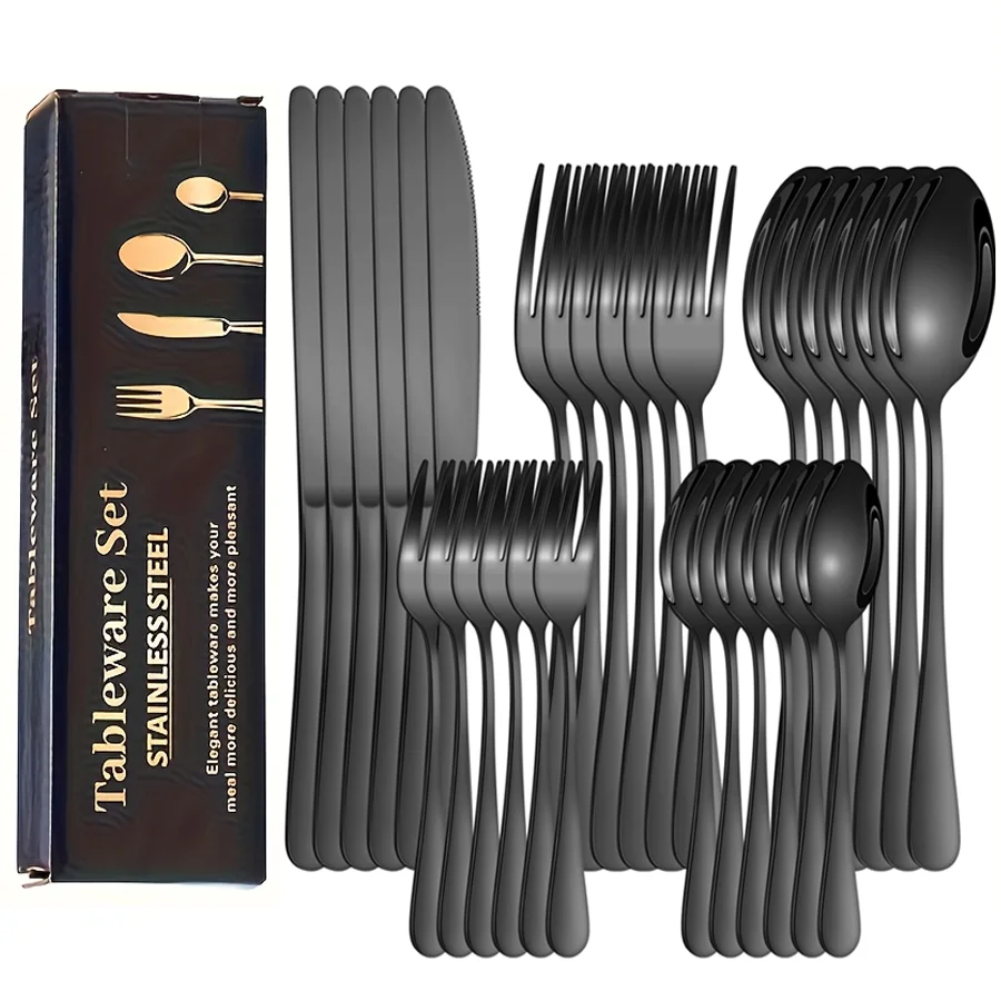 Cubiertos, Incluyendo Cuchillos, Tenedores, Cucharas Y Utensilios De Acero Inoxidable.