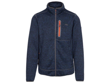 Abrigo Polar para Hombre TRESPASS Bingham Azul para Esquí (L)