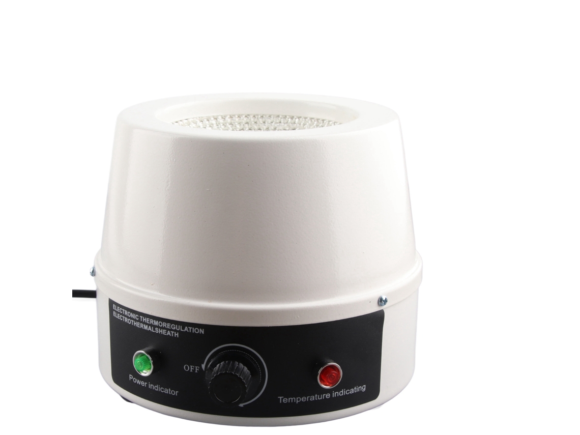 Manta Calefactora Termostática Eléctrica De Laboratorio De 500 Ml Y 250 W Con Enchufe Británico De 220 V.