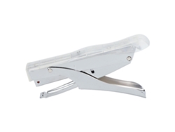 Grapadora Portátil De Mano Con Capacidad Para 10 Hojas Ergonómica Y Mini Transparente Para Documentos