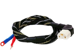Cable Para Bicicleta Con Conectores De 3 Pines Y Mecanismo De Protección De Carga Integrado.