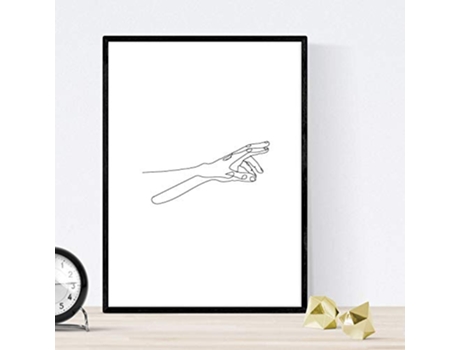 Poster NACNIC Dibujos y Bocetos a Una Linea (A3)