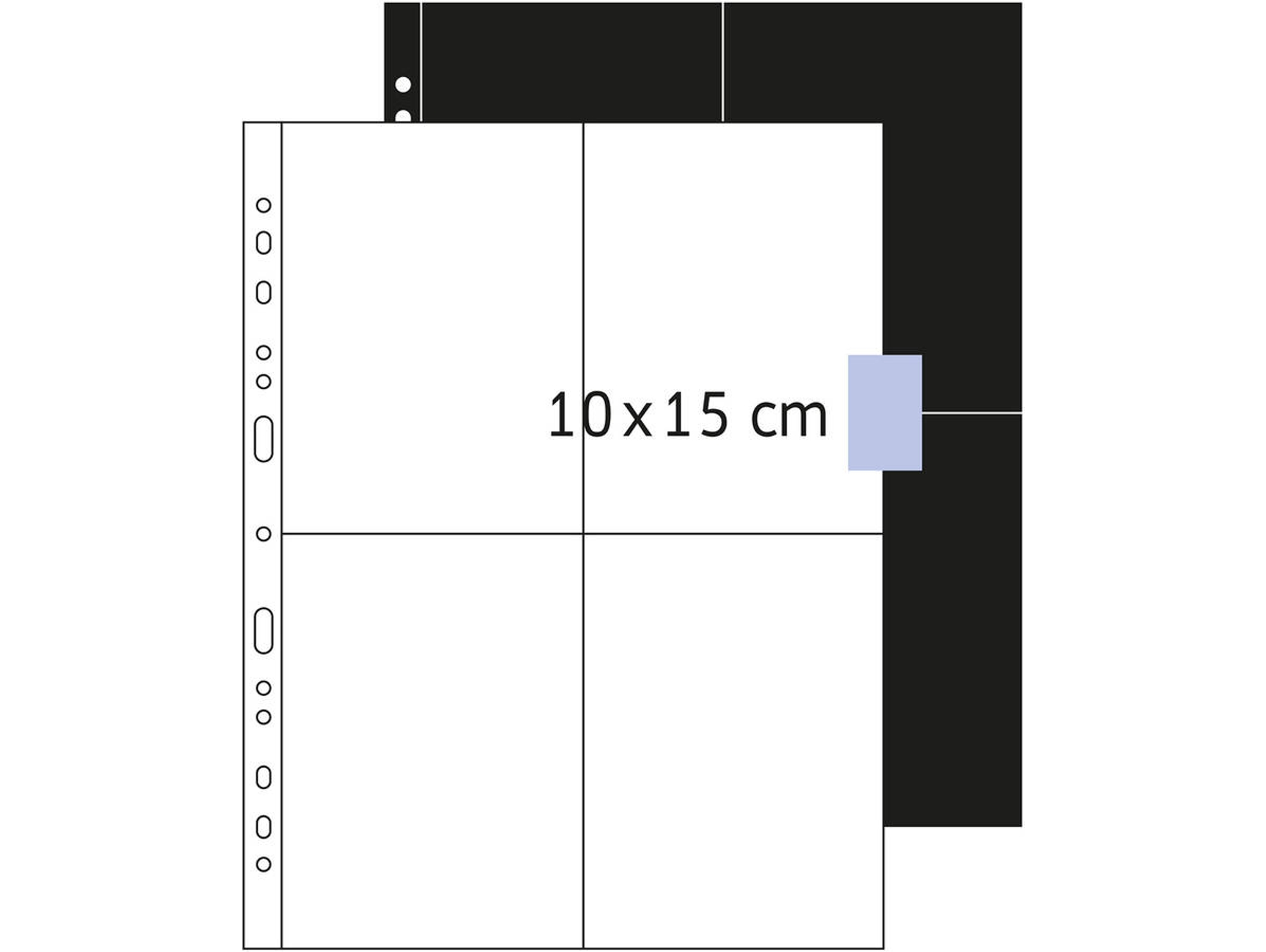 Fundas HERMA (100x150 mm - Transparente - Polipropileno)